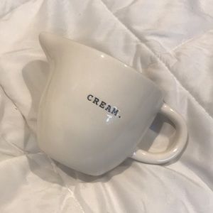 Rae Dunn “Cream”.